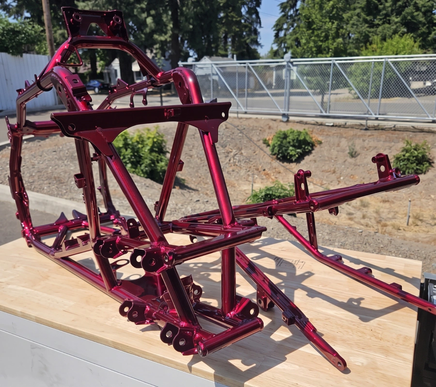 chassis powder coating