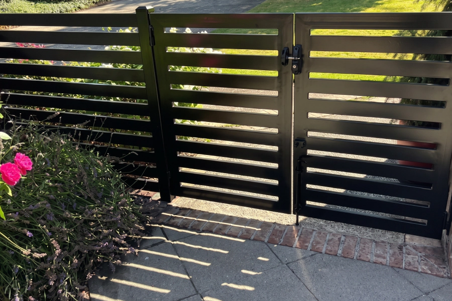powder coated gates