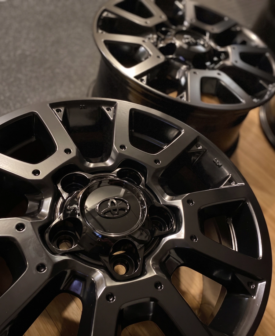 vehicle wheels powder coating